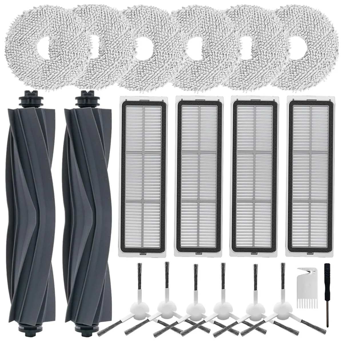 N87R For Dreame L10s Ultra / L10s Pro / L10 Ultra for Xiaomi X10+ Vacuum Cleaner Main Side Brushes HEPA Filters Mop Cloth
N87R For Dreame L10s Ultra / L10s Pro / L10 Ultra for Xiaomi X10+ Vacuum Cleaner Main Side Brushes HEPA Filters Mop Cloth