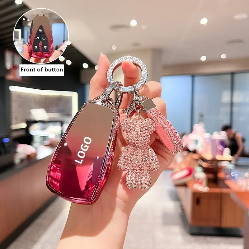 Gradient TPU Car Key Case Cover Holder Shell Fob For Changan UNIT UNIK CS35PLUS CS55PLUS CS75PLUS Eado UNI-T Oshan X7 X5 Remote
Gradient TPU Car Key Case Cover Holder Shell Fob For Changan UNIT UNIK CS35PLUS CS55PLUS CS75PLUS Eado UNI-T Oshan X7 X5 Remote