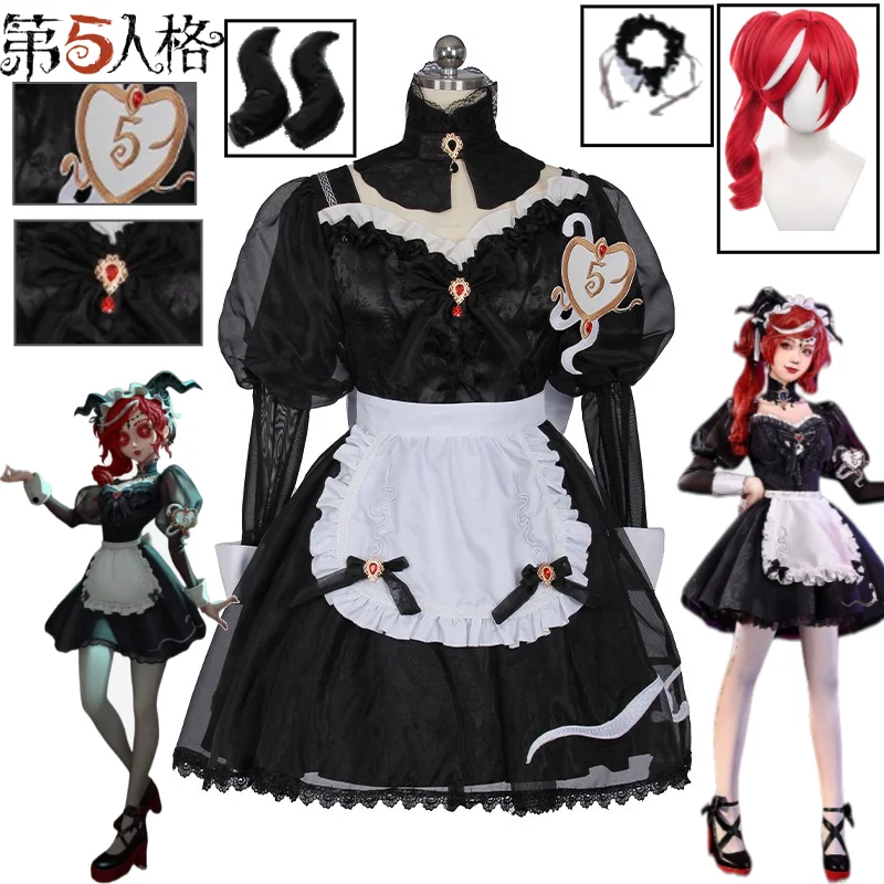 Priestess Fiona Gilman Scarlet Witch Cosplay Costume Identity V Truth Beneath Fiona Gilman Ruffled White Apron Headband Set
Priestess Fiona Gilman Scarlet Witch Cosplay Costume Identity V Truth Beneath Fiona Gilman Ruffled White Apron Headband Set