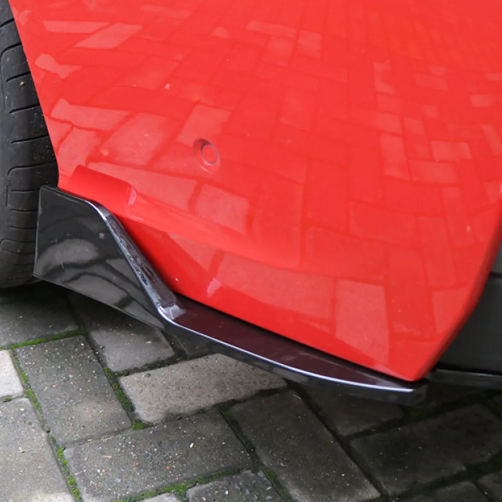 2pcs Universal Car Rear Bumper Lip Protector Black Carbon Fiber Spoiler Diffuser Durable Scratch Resistant Easy Install For Most
2pcs Universal Car Rear Bumper Lip Protector Black Carbon Fiber Spoiler Diffuser Durable Scratch Resistant Easy Install For Most