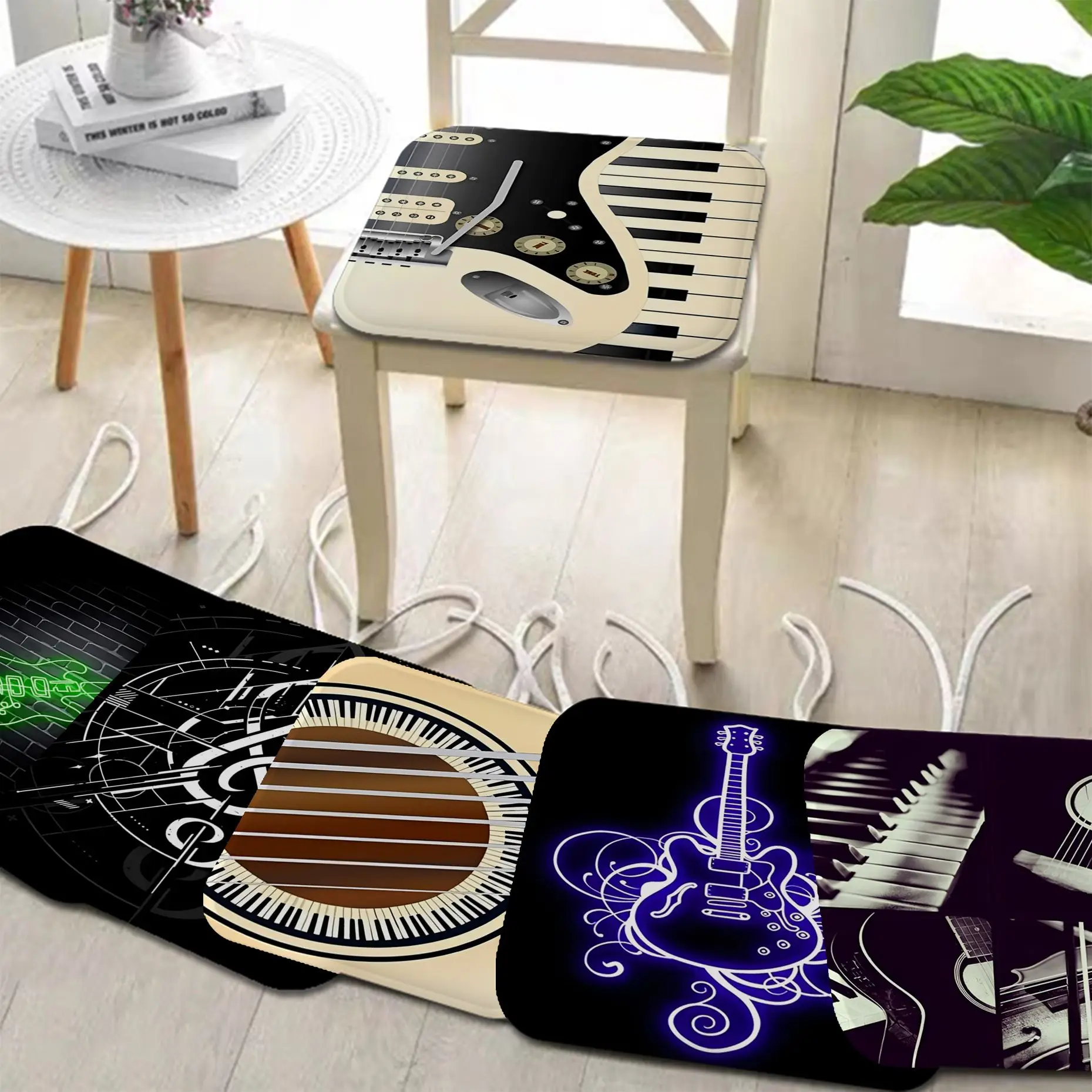 Guitar Piano Round Plush Cushion Home Back Cushion Soft Comfortable 50x50cm Cushion Pads
Guitar Piano Round Plush Cushion Home Back Cushion Soft Comfortable 50x50cm Cushion Pads