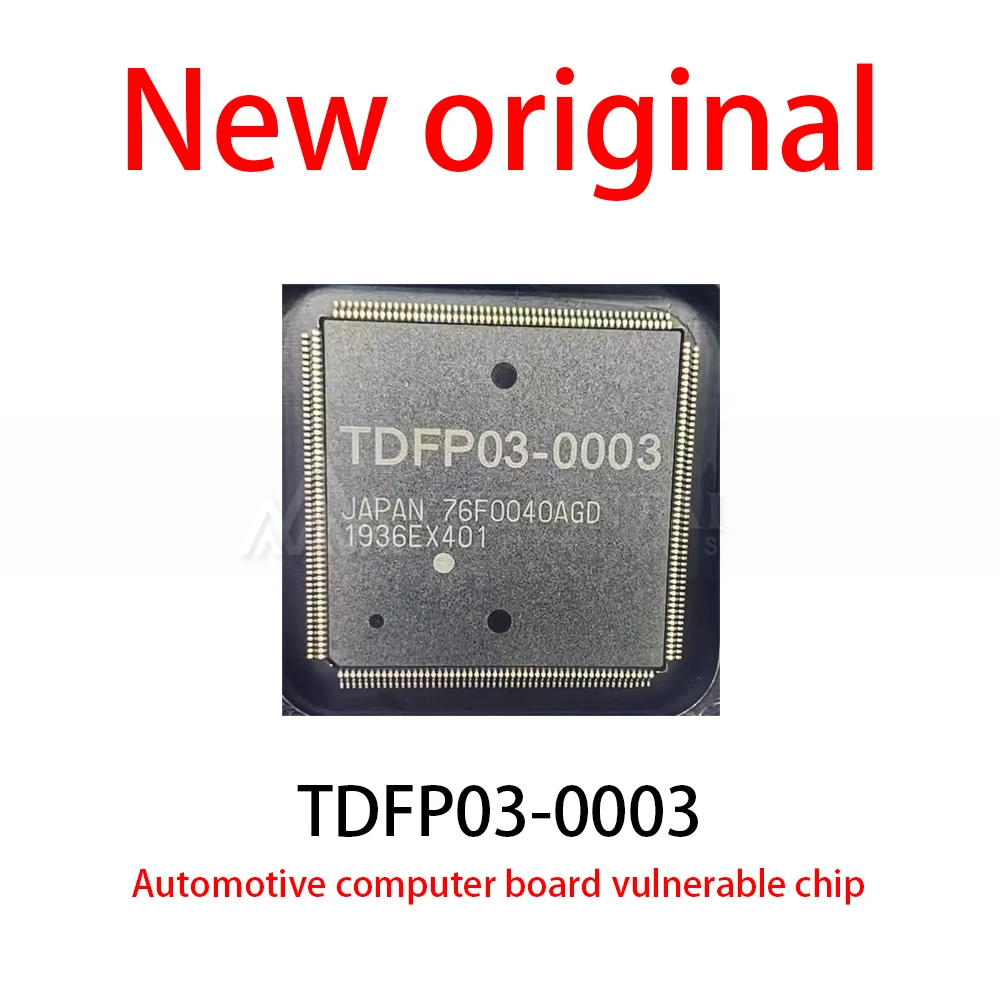 1Pcs/Lot New original TDFP03-0003 76F0040AGD QFP-208 automotive computer board vulnerable chip
1Pcs/Lot New original TDFP03-0003 76F0040AGD QFP-208 automotive computer board vulnerable chip 