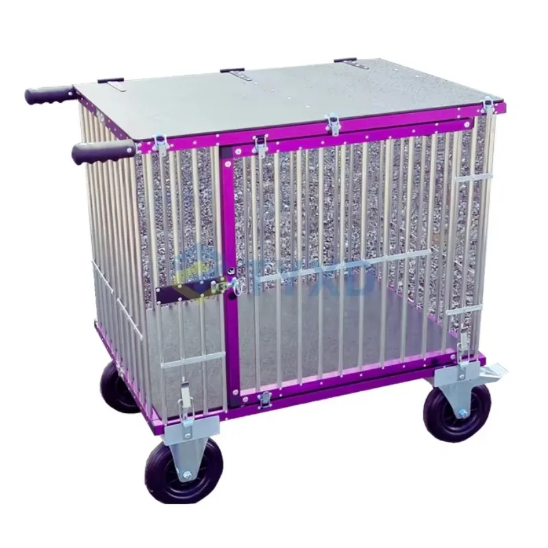 Portable Large Pet Show Trolley Cart Aluminum Foldable Dog Grooming Arm Button Closure Stylish Animal Pattern 
Portable Large Pet Show Trolley Cart Aluminum Foldable Dog Grooming Arm Button Closure Stylish Animal Pattern