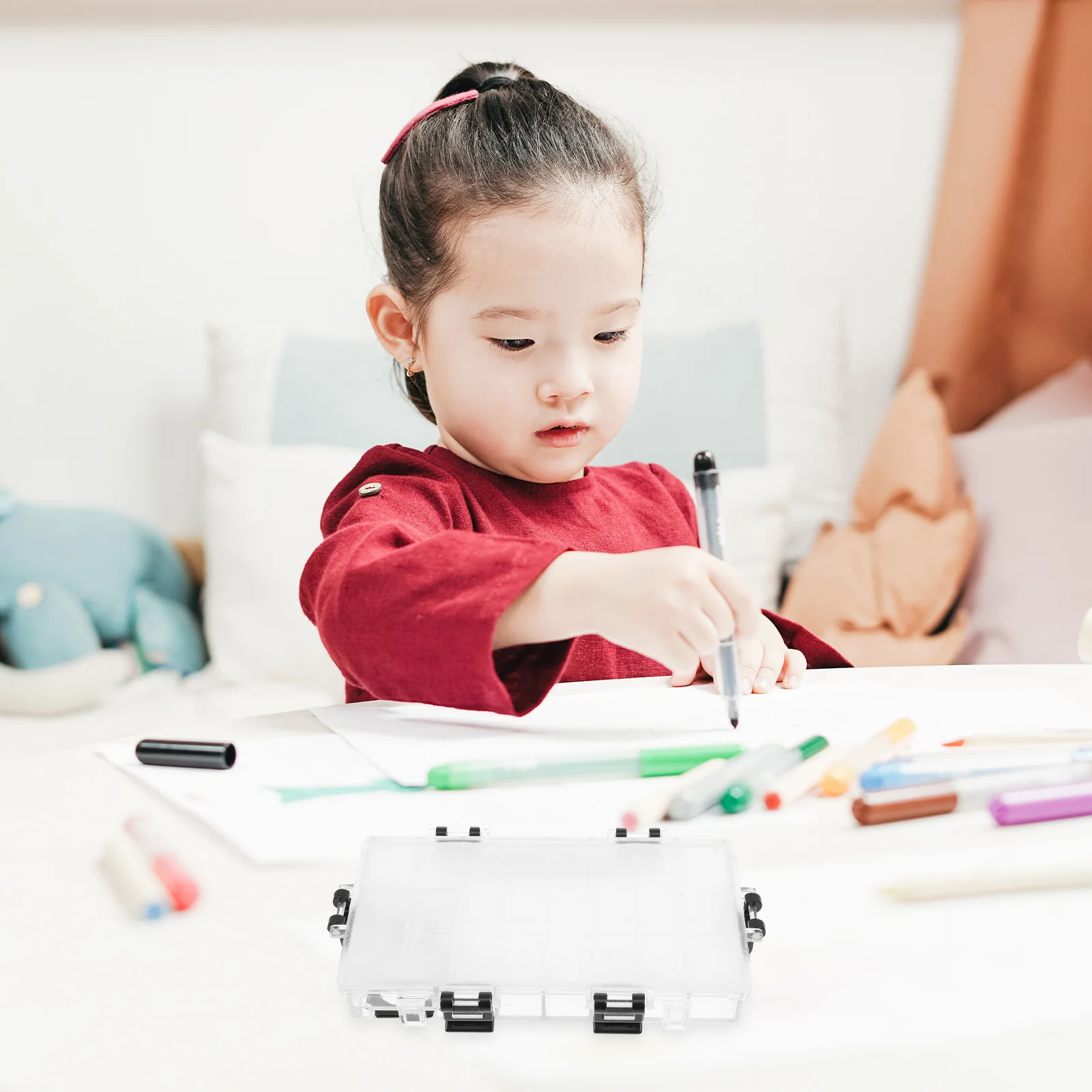 1pc Moisturizing Pigment Box Watercolor Paint Container Multi Compartments Palette Lid Empty Holder Art Supplies Students Kids
1pc Moisturizing Pigment Box Watercolor Paint Container Multi Compartments Palette Lid Empty Holder Art Supplies Students Kids