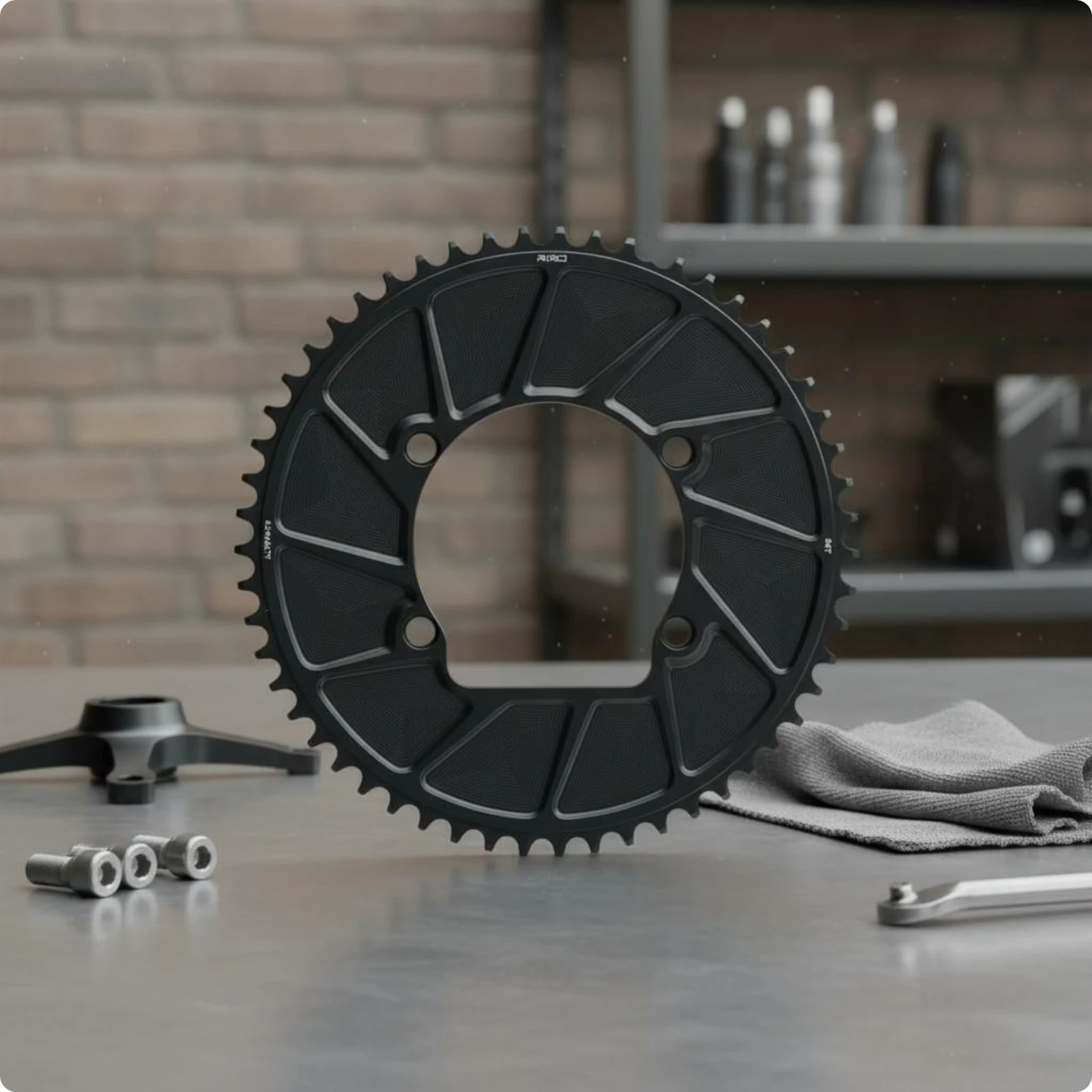 Narrow Wide Chainring 4-Bolt Fit Aluminum CNC Chainring Crankset Plate for Cycle Repair
Narrow Wide Chainring 4-Bolt Fit Aluminum CNC Chainring Crankset Plate for Cycle Repair