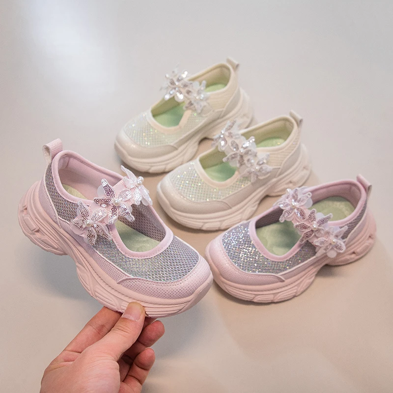 Girls Rhinestone Mary Jane Sneakers Kids 3D Flower Sport Shoes Adjustable Strap Non-slip Thick Sole Summer Shoes Toddler Kid
Girls Rhinestone Mary Jane Sneakers Kids 3D Flower Sport Shoes Adjustable Strap Non-slip Thick Sole Summer Shoes Toddler Kid