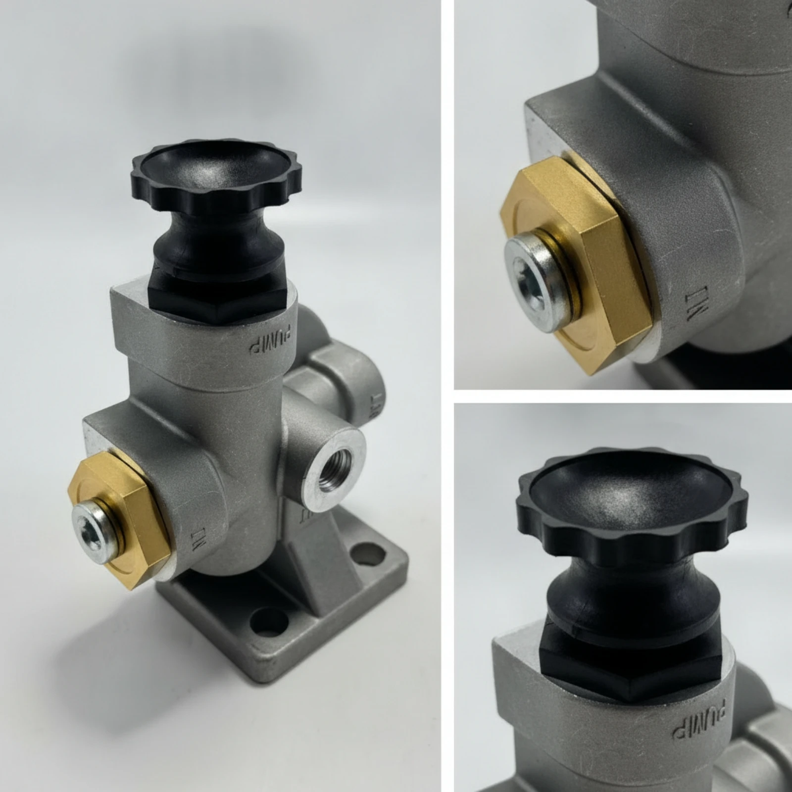 Hand Primer Pump Manual Fuel Pump with Knob Compact for Mechanics, Compression-Ignition Engine Maintenance, Repair Shops
Hand Primer Pump Manual Fuel Pump with Knob Compact for Mechanics, Compression-Ignition Engine Maintenance, Repair Shops