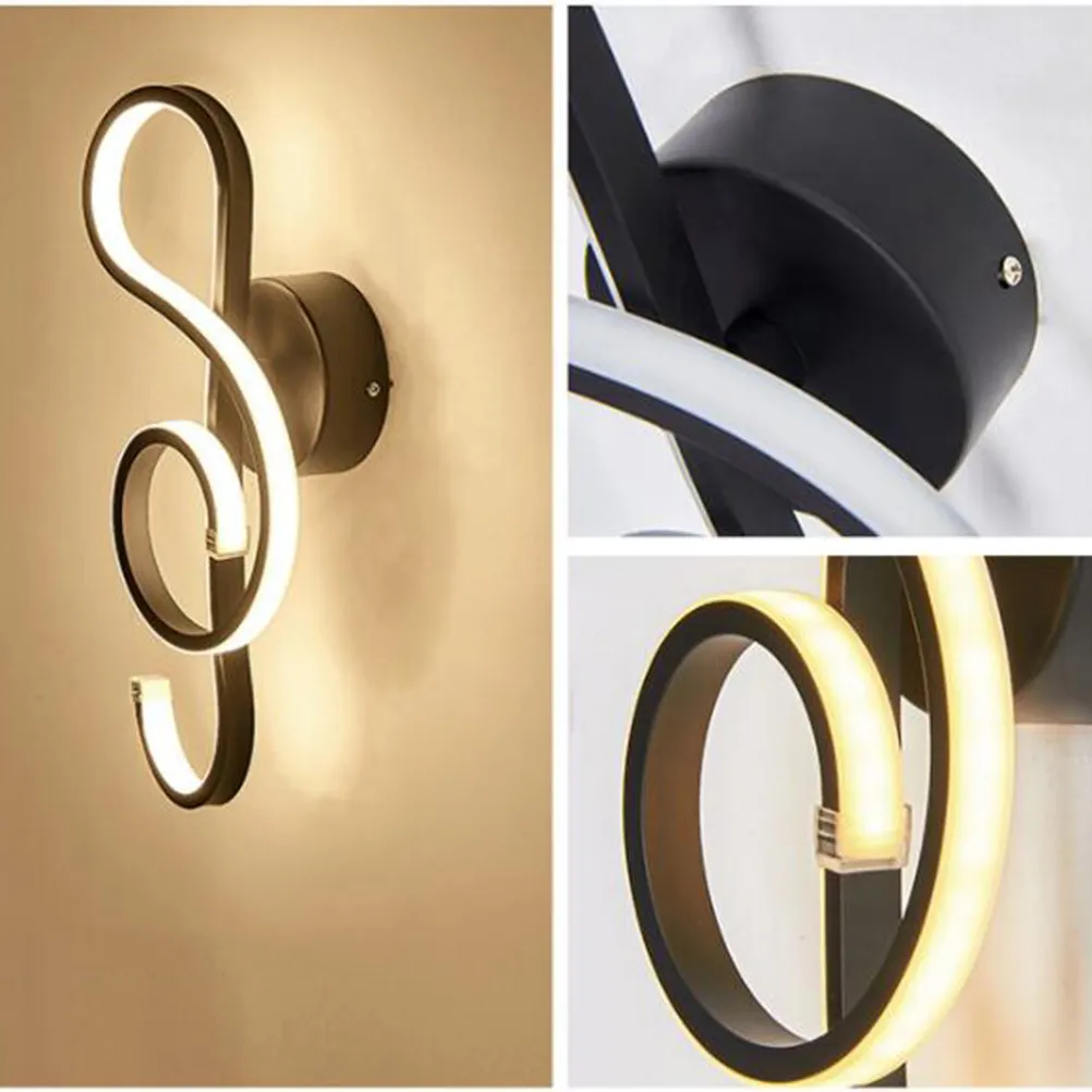 Music Note LED Wall Lamp Modern Wrought Iron Art Sconce Decorative Bedroom Living Room TV Wall Bar Coffee Shop Accent Lighting
Music Note LED Wall Lamp Modern Wrought Iron Art Sconce Decorative Bedroom Living Room TV Wall Bar Coffee Shop Accent Lighting