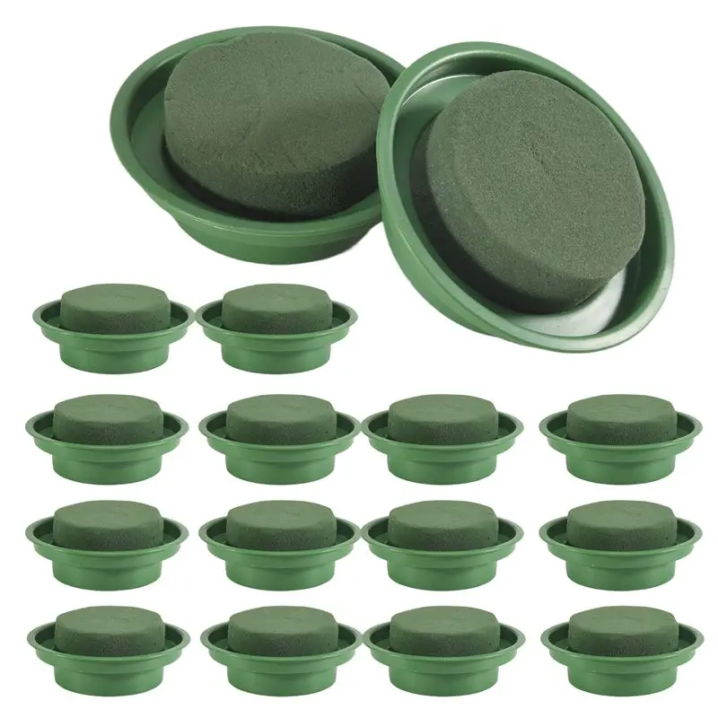 -November 16Packs Floral Foam Rounds In Bowls DIY Flower Arrangement Kit Green Round Wet Flower Foam Blocks For Artificial Flowe
-November 16Packs Floral Foam Rounds In Bowls DIY Flower Arrangement Kit Green Round Wet Flower Foam Blocks For Artificial Flowe