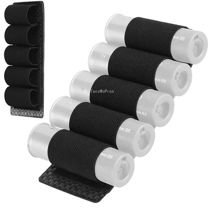 Tactical Elastic 5 Rounds Shotgun Shell Holder Multi-function Magazine Pouches MOLLE Hunting Shooting Ammo Carrier Holder
Tactical Elastic 5 Rounds Shotgun Shell Holder Multi-function Magazine Pouches MOLLE Hunting Shooting Ammo Carrier Holder