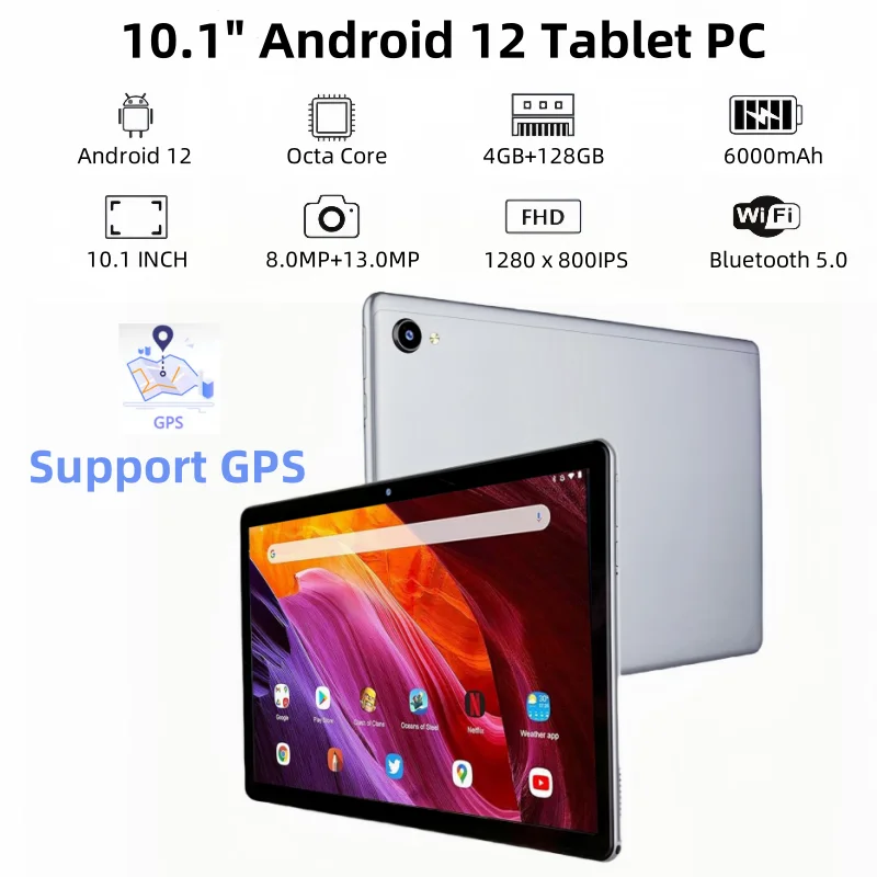 Самый дешевый 10,1-дюймовый планшет Android 12, MTK8183, восьмиядерный процессор, 2,0 ГГц, 4 ГБ ОЗУ, 128 ГБ ПЗУ, двойная камера, 6000 мАч, WIFI, Bluetooth 5,0, Type-C
Самый дешевый 10,1-дюймовый планшет Android 12, MTK8183, восьмиядерный процессор, 2,0 ГГц, 4 ГБ ОЗУ, 128 ГБ ПЗУ, двойная камера, 6000 мАч, WIFI, Bluetooth 5,0, Type-C