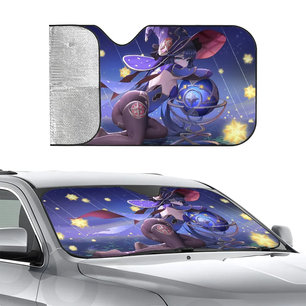 Mona Genshin Impact Car Sunsha теплоизоляционная алюминиевая пленка лобовое стекло солнцезащитные козырьки блоки УФ-лучи автомобильный солнцезащитный козырек 
Mona Genshin Impact Car Sunsha теплоизоляционная алюминиевая пленка лобовое стекло солнцезащитные козырьки блоки УФ-лучи автомобильный солнцезащитный козырек