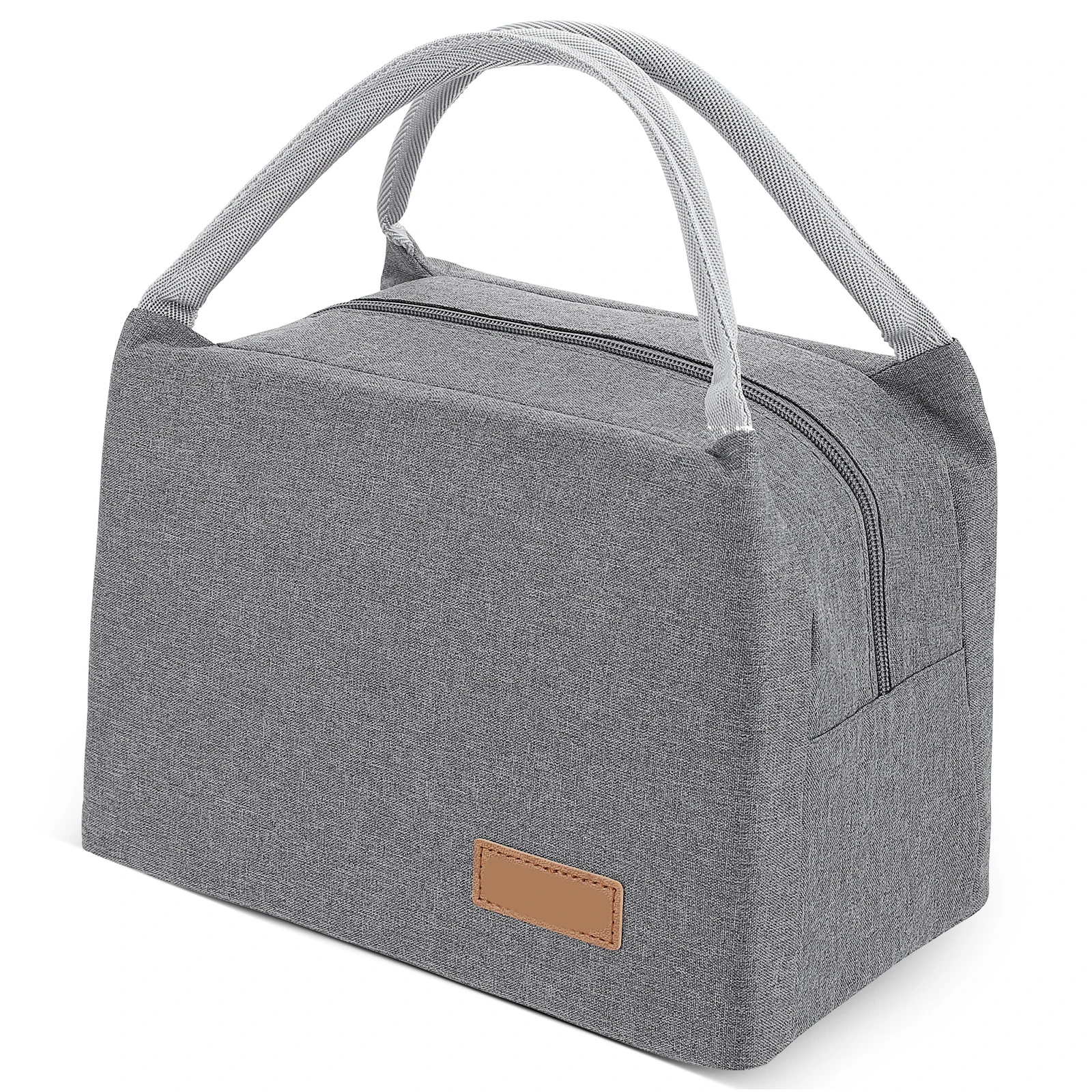 Gray Lunch Bag Waterproof Wear Resistant Insulated Portable Tote Pouch H Carry Work Picnic Oxford Cloth Food Cold Warm Hours
Gray Lunch Bag Waterproof Wear Resistant Insulated Portable Tote Pouch H Carry Work Picnic Oxford Cloth Food Cold Warm Hours