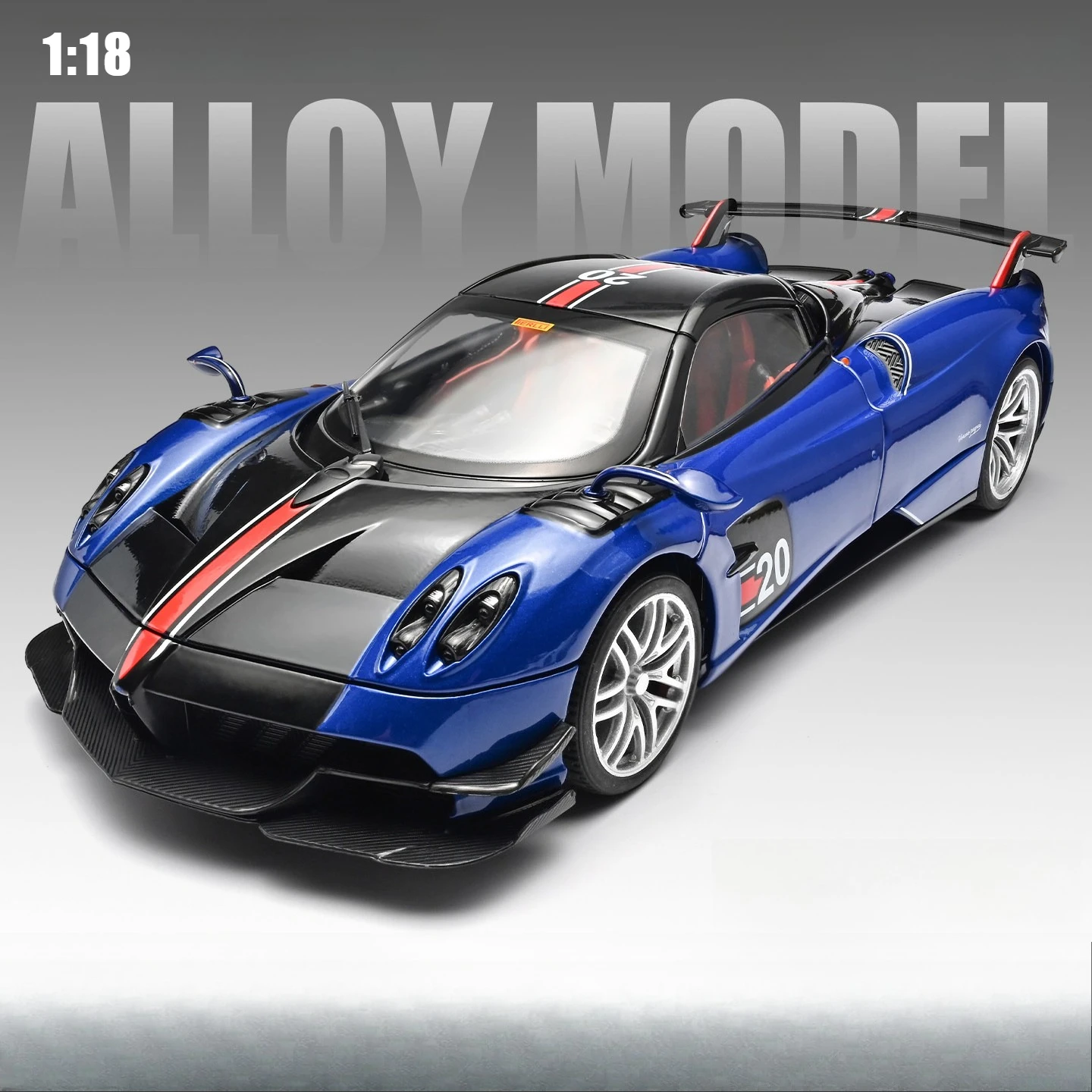 1:18 Huayra BC Supercar Model Alloy Diecast Metal Simulation Sound Light Vehicle Models Ornaments Toy Gift
1:18 Huayra BC Supercar Model Alloy Diecast Metal Simulation Sound Light Vehicle Models Ornaments Toy Gift