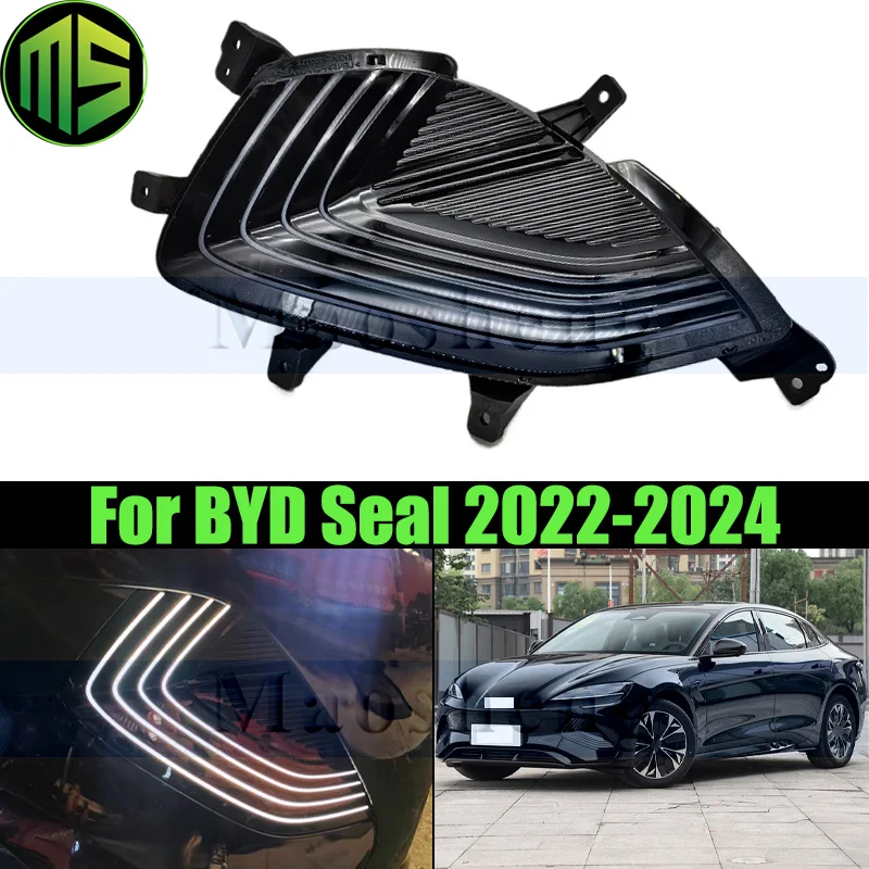 Maosheng Front Bumper Fog Light Fog Lamp For BYD Seal Atto 4 2022-2023 Driving Light Foglight Foglamp Daytime Running Light DRL
Maosheng Front Bumper Fog Light Fog Lamp For BYD Seal Atto 4 2022-2023 Driving Light Foglight Foglamp Daytime Running Light DRL