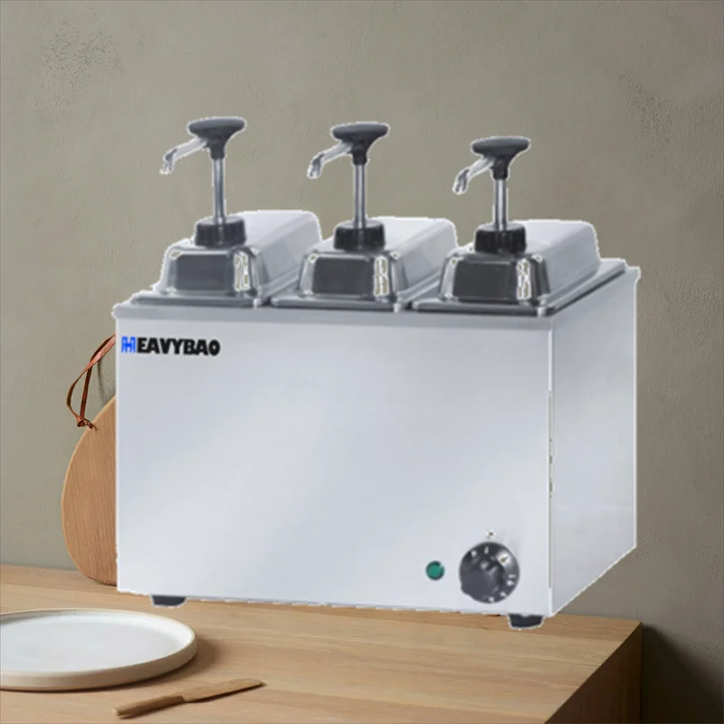 Heavybao Commercial Bain Marie Series Sauce Warmer Stainless Steel Restaurant Equipment Hotel Buffet Tomato Sauce Dispenser
Heavybao Commercial Bain Marie Series Sauce Warmer Stainless Steel Restaurant Equipment Hotel Buffet Tomato Sauce Dispenser