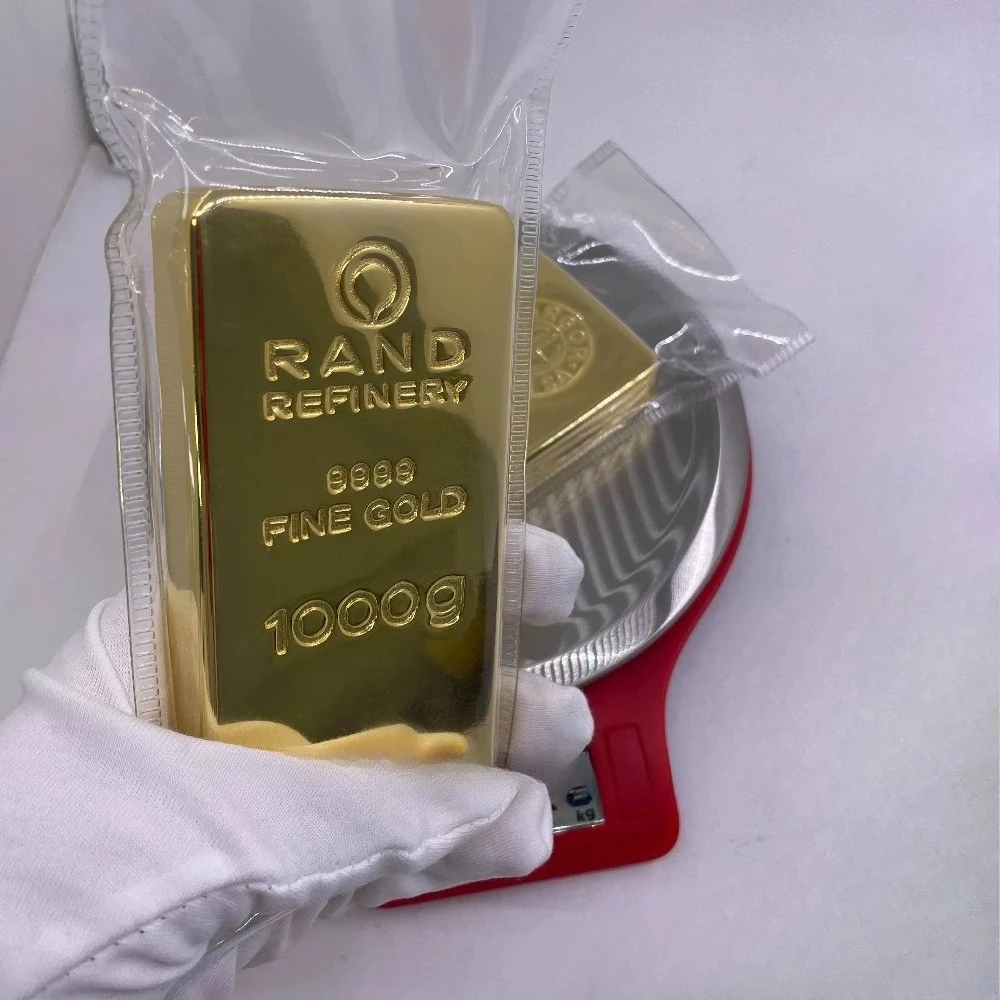 Replica Gold Bar Brass Gold Plated Golden Brick Bullion Bar Paperweight Jewelry Shop Home Decor Gift for Birthday Anniversary
Replica Gold Bar Brass Gold Plated Golden Brick Bullion Bar Paperweight Jewelry Shop Home Decor Gift for Birthday Anniversary