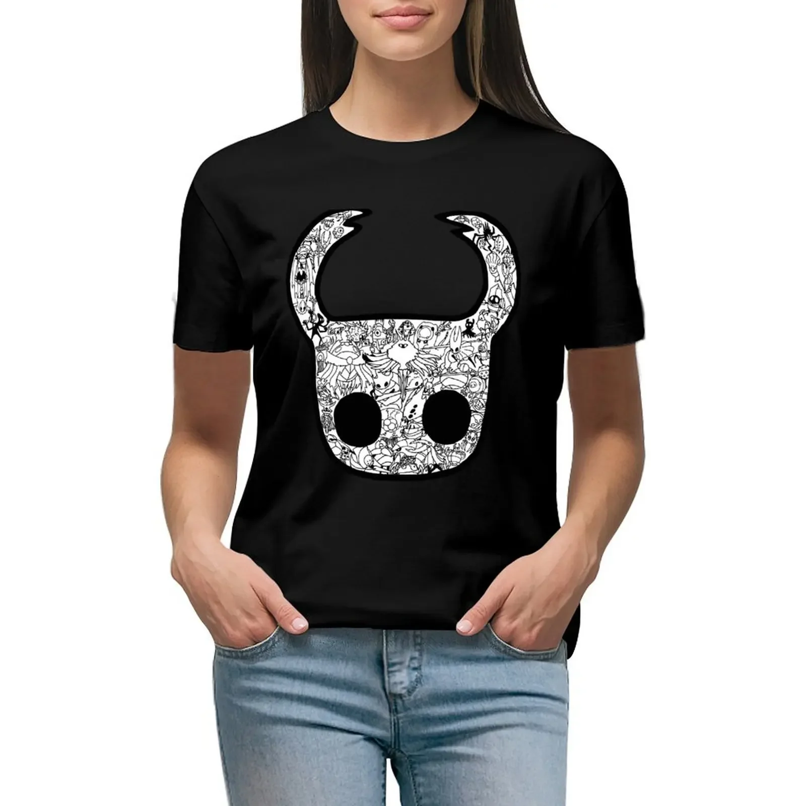The Hollow Knight T-Shirt tees sports fans shirts graphic tees workout shirts for Women loose fit
The Hollow Knight T-Shirt tees sports fans shirts graphic tees workout shirts for Women loose fit