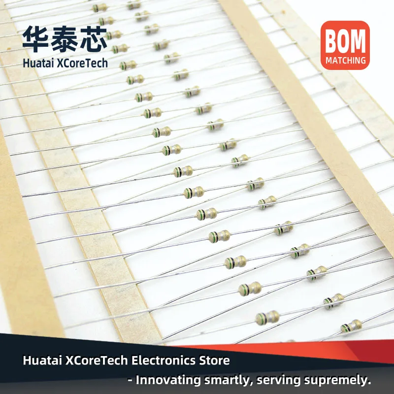 50PCS DIP Carbon Film Color Ring Resistor 1/6W,1/8W(0.125W) ±5% 1.8K 2K 2.2K 2.4K 2.7K 3K 3.3K 3.6K 3.9K 4.3K 4.7K 5.1K 5.6K
50PCS DIP Carbon Film Color Ring Resistor 1/6W,1/8W(0.125W) ±5% 1.8K 2K 2.2K 2.4K 2.7K 3K 3.3K 3.6K 3.9K 4.3K 4.7K 5.1K 5.6K