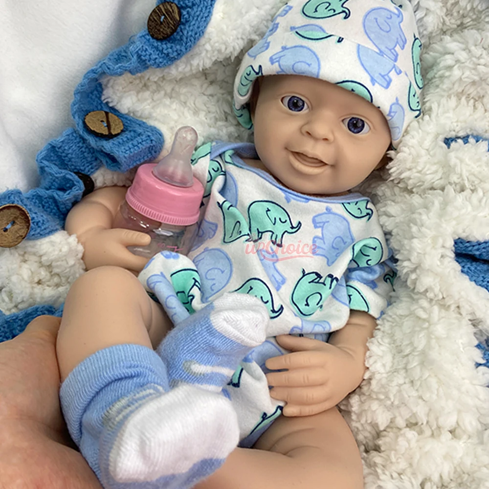 Washable 18" Realistic Full Soft Silicone Reborn Baby Boy Lifelike 3D Painted Rebirth Doll For Parents Nursery Babycare Gift
Washable 18" Realistic Full Soft Silicone Reborn Baby Boy Lifelike 3D Painted Rebirth Doll For Parents Nursery Babycare Gift