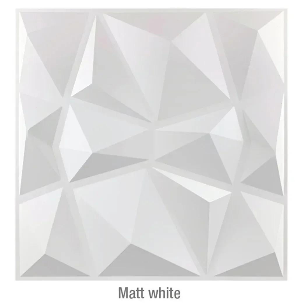 1x 3D White Decor Interior Wall Panels Foam Wallpaper Covering Plastic Cladding Tiles PVC Moisture Interior PanelsTV Background
1x 3D White Decor Interior Wall Panels Foam Wallpaper Covering Plastic Cladding Tiles PVC Moisture Interior PanelsTV Background