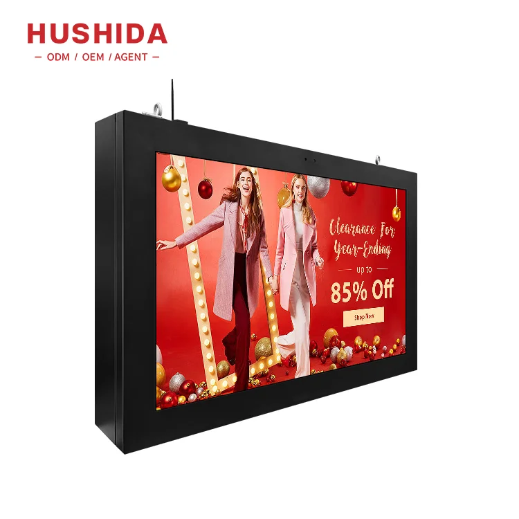2500 Nits High Brightness Sunlight Outdoor Wall Mounted 55 Inch Digital Outdoor Advertising Monitor Screens
2500 Nits High Brightness Sunlight Outdoor Wall Mounted 55 Inch Digital Outdoor Advertising Monitor Screens