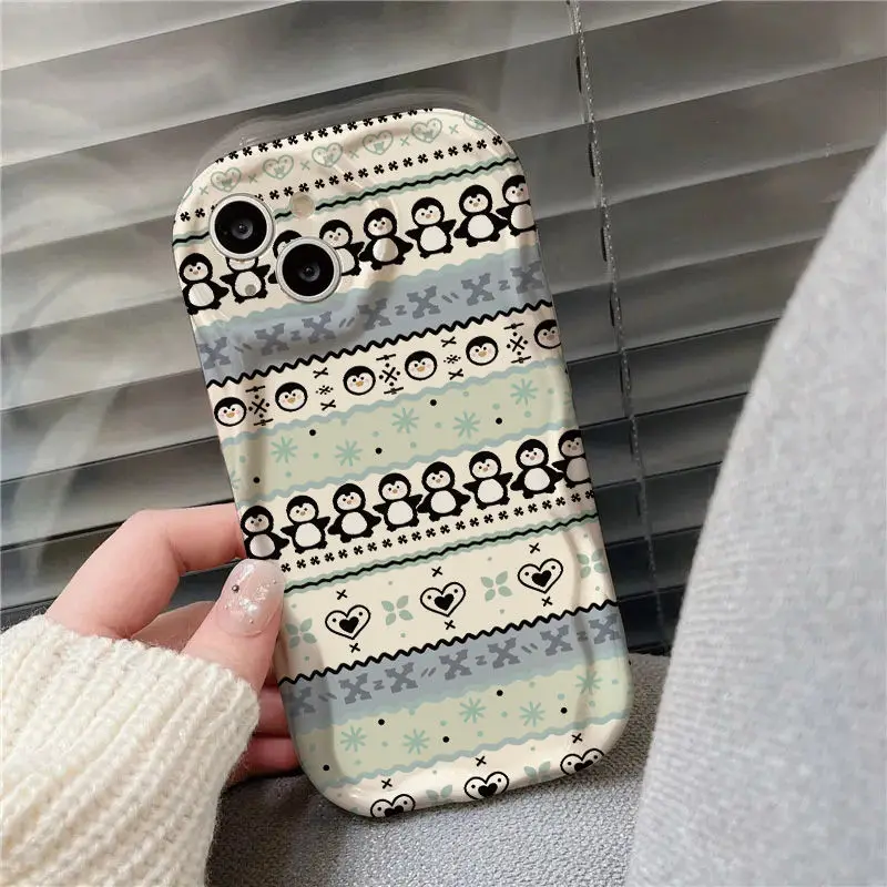 New Graffiti Cartoon Cute Penguin Shockproof Soft Phone Case For iphone 16 15 14 13 12 Mini 11 8 7 X XS XR Pro Max Plus Cover
New Graffiti Cartoon Cute Penguin Shockproof Soft Phone Case For iphone 16 15 14 13 12 Mini 11 8 7 X XS XR Pro Max Plus Cover