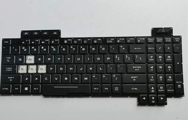 FOR ASUS TUF Gaming FX505D FX505DY FX505DD FX505DT FX505DU US white Backlit keyboard
FOR ASUS TUF Gaming FX505D FX505DY FX505DD FX505DT FX505DU US white Backlit keyboard