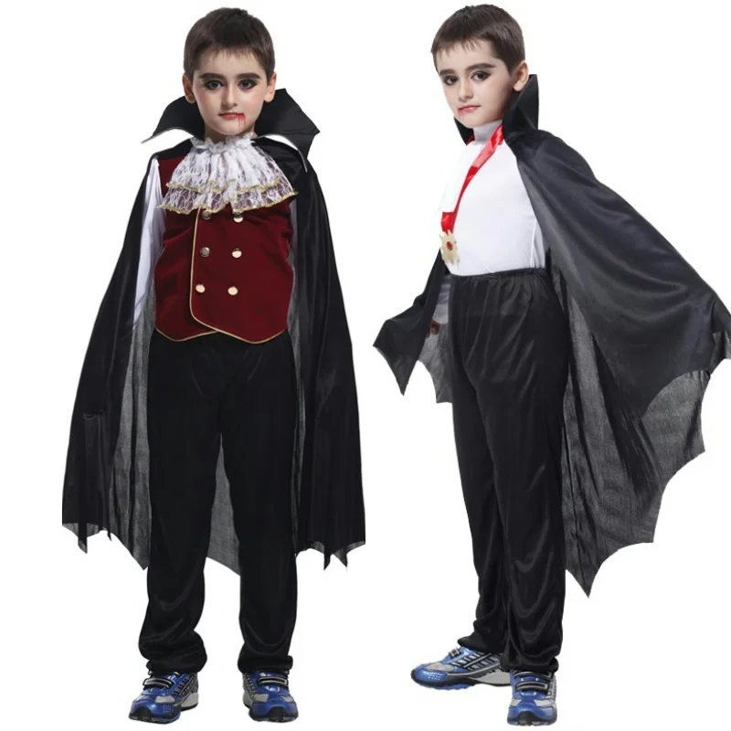 Kids Halloween Boys Vampire Costume Cosplay Dress Up Props Vampire Performance Carnival Party
Kids Halloween Boys Vampire Costume Cosplay Dress Up Props Vampire Performance Carnival Party