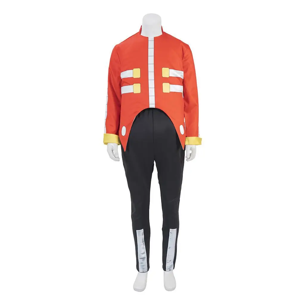 Dr Eggman Ivo Robotnik The Hedgehog Cosplay Costume Rd Coat Black Pants Man Halloween Carnival Cosplay Dr Eggman Outfits
Dr Eggman Ivo Robotnik The Hedgehog Cosplay Costume Rd Coat Black Pants Man Halloween Carnival Cosplay Dr Eggman Outfits