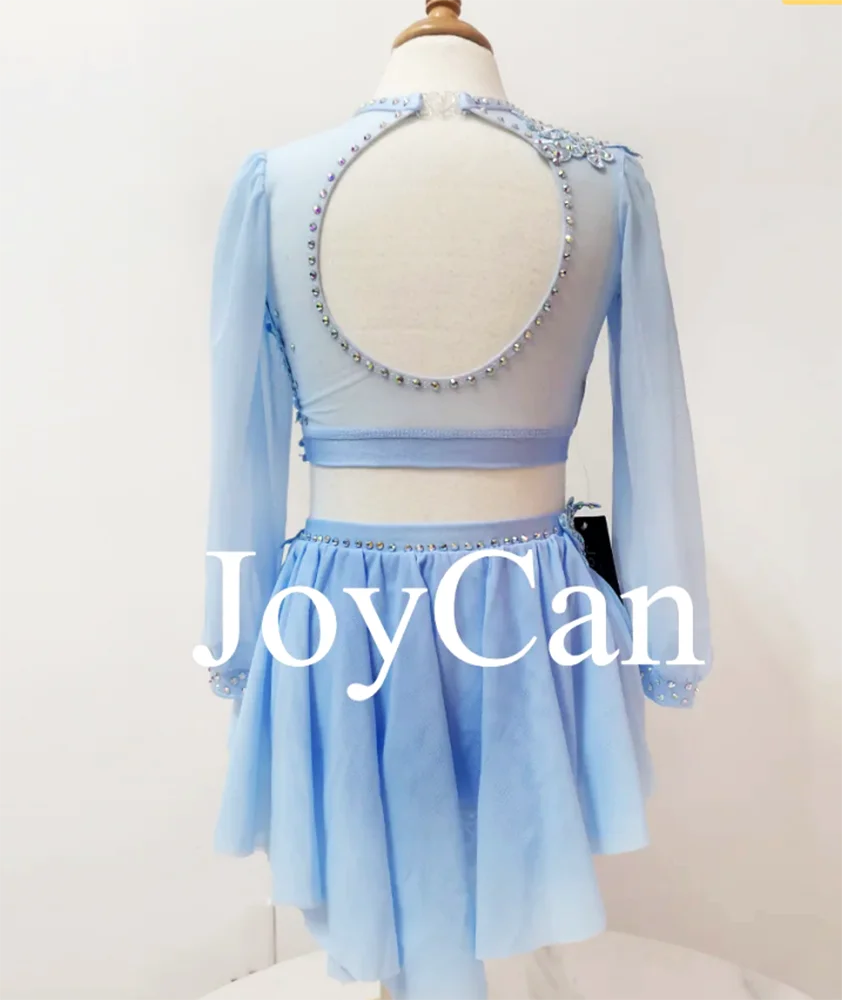 JoyCan Lyrical Dance Dress Light Blue Jazz Dance Costume Pole Dancing Clothes Girl Performance Training BD3492
JoyCan Lyrical Dance Dress Light Blue Jazz Dance Costume Pole Dancing Clothes Girl Performance Training BD3492
