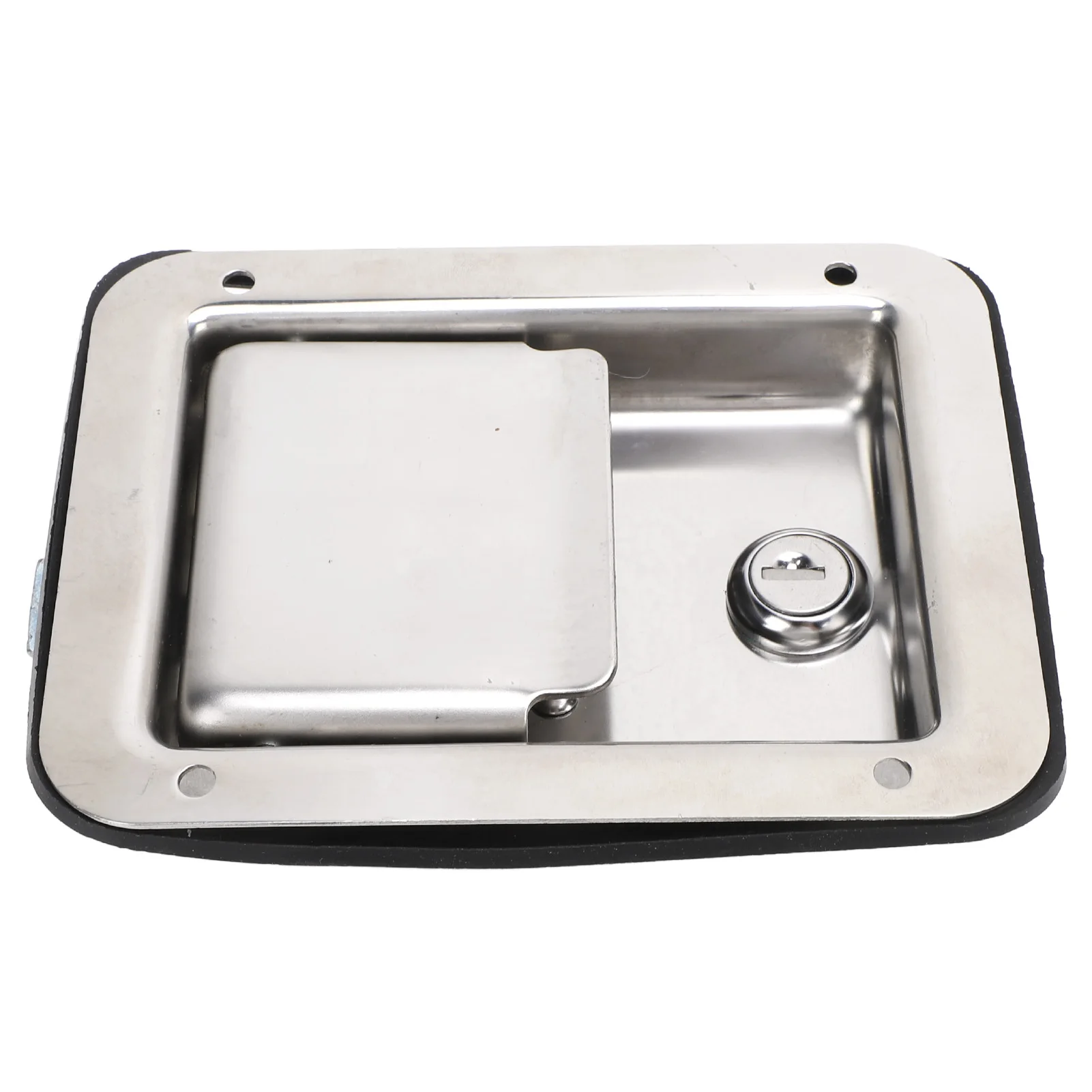 140 X 108mm Paddle Handle Lock with Keys 304 Stainless Steel Mirror Polished Flush Mount Toolbox Lock for Caravan Truck RV
140 X 108mm Paddle Handle Lock with Keys 304 Stainless Steel Mirror Polished Flush Mount Toolbox Lock for Caravan Truck RV