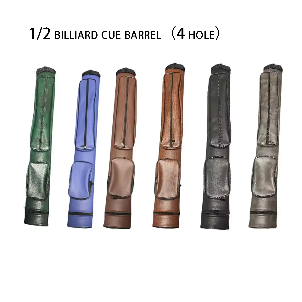 Billiards Pool Cue Case 4 Holes Protector Billiard Stick Storage 1/2 Billiard Carrying Holder Cue Pouch for Snooker Club Travel
Billiards Pool Cue Case 4 Holes Protector Billiard Stick Storage 1/2 Billiard Carrying Holder Cue Pouch for Snooker Club Travel