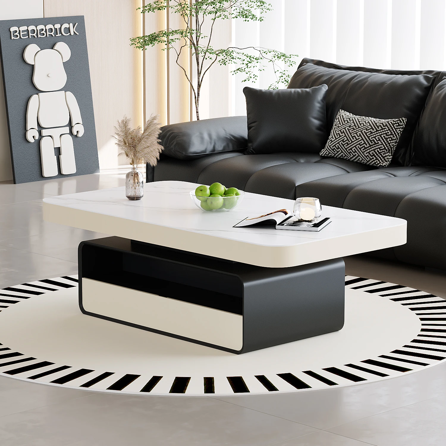 Modern cream wind rock board coffee table living room home light luxury high sense 2025 new coffee table small apartment coffee
Modern cream wind rock board coffee table living room home light luxury high sense 2025 new coffee table small apartment coffee