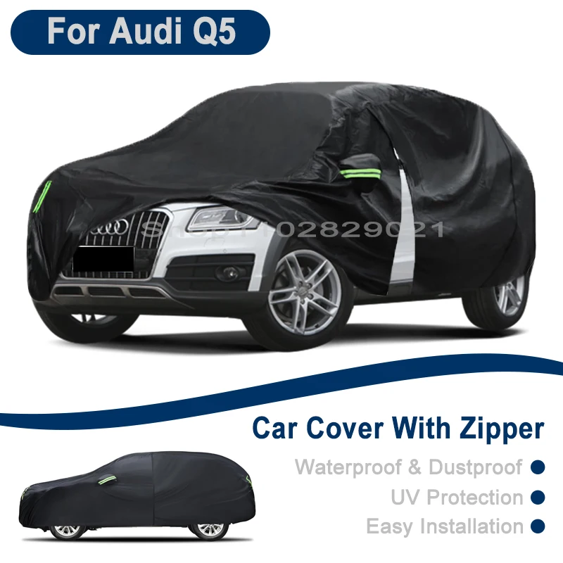 Outdoor Full Vehicle Cover For Audi Q5 - Side Zipper Design, Waterproof Dustproof Sun Protection Car Cover
Outdoor Full Vehicle Cover For Audi Q5 - Side Zipper Design, Waterproof Dustproof Sun Protection Car Cover