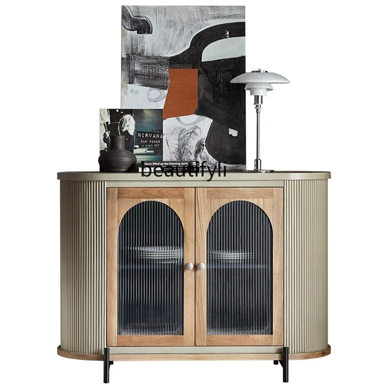 LJYWabi Sandy Wind Solid Wood Dining Side Cabinet French Entrance Decorative Cabinet Nordic Light Luxury Restaurant
LJYWabi Sandy Wind Solid Wood Dining Side Cabinet French Entrance Decorative Cabinet Nordic Light Luxury Restaurant