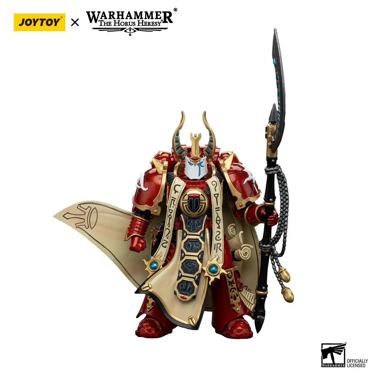 JOYTOY Azek Warhammer 40k 1/18 14.3cm Thousand Sons Legion Praetor in Cataphractii Terminator Armour Model Toys
JOYTOY Azek Warhammer 40k 1/18 14.3cm Thousand Sons Legion Praetor in Cataphractii Terminator Armour Model Toys