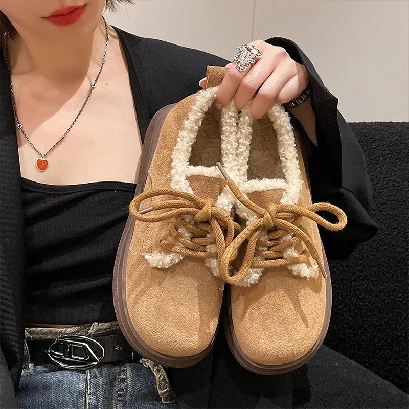 Genuine leather women's autumn and winter plus velvet snow boots fur shoes retro cotton shoes warm all-inclusive single shoes
Genuine leather women's autumn and winter plus velvet snow boots fur shoes retro cotton shoes warm all-inclusive single shoes