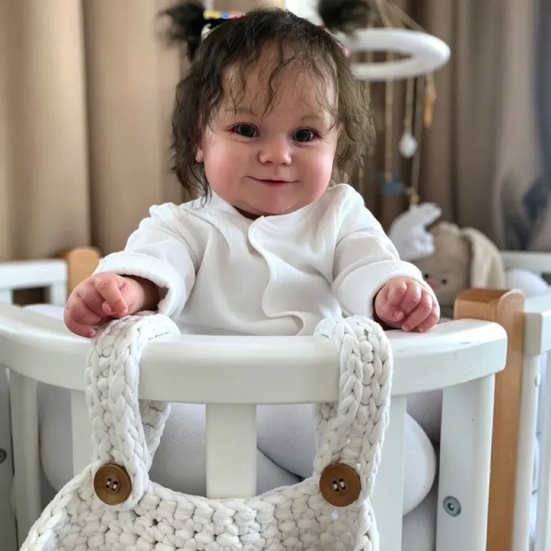 48cm Cotton Body Baby Doll Maddie with Genesis Paint High Quality 3D Skin Multiple Layers Painting Visible
48cm Cotton Body Baby Doll Maddie with Genesis Paint High Quality 3D Skin Multiple Layers Painting Visible