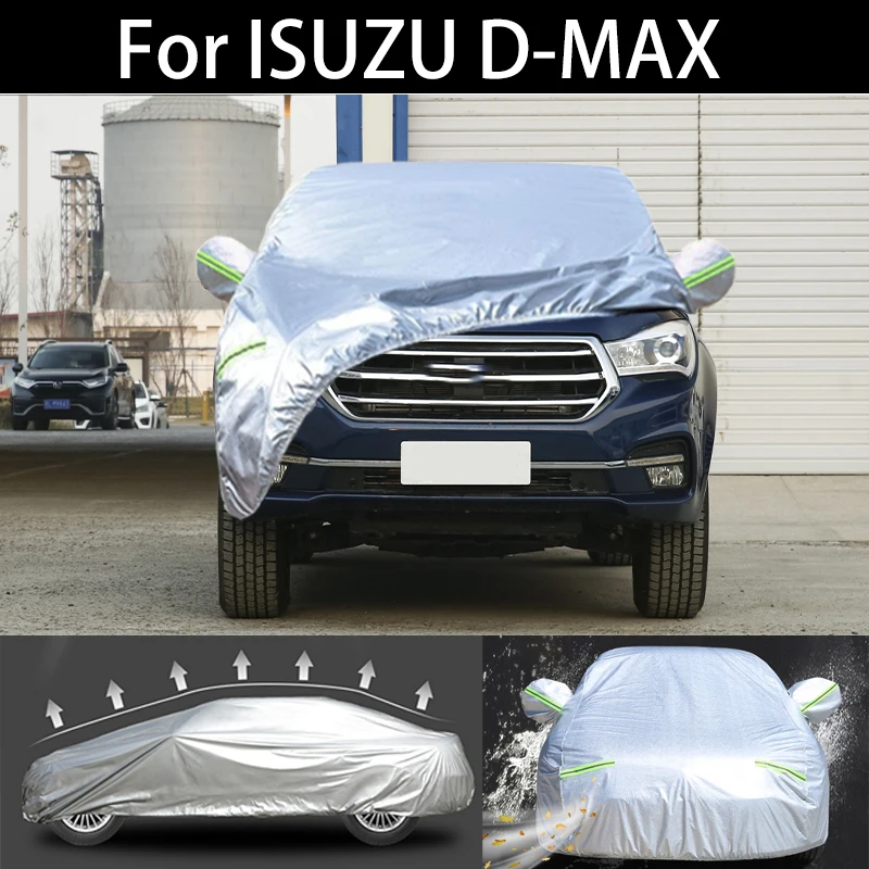 For ISUZU D-MAX winter Car Cover Dustproof Outdoor Indoor UV Snow Resistant Sun rain Protection waterproof hail cover for car
For ISUZU D-MAX winter Car Cover Dustproof Outdoor Indoor UV Snow Resistant Sun rain Protection waterproof hail cover for car