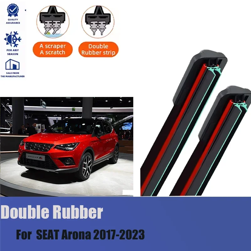 Front Rear Wiper Blades For SEAT Arona 2017-2023 2017 2018 2019 2020 2021 2022 3x Windshield 26"18"10" Accessories
Front Rear Wiper Blades For SEAT Arona 2017-2023 2017 2018 2019 2020 2021 2022 3x Windshield 26"18"10" Accessories