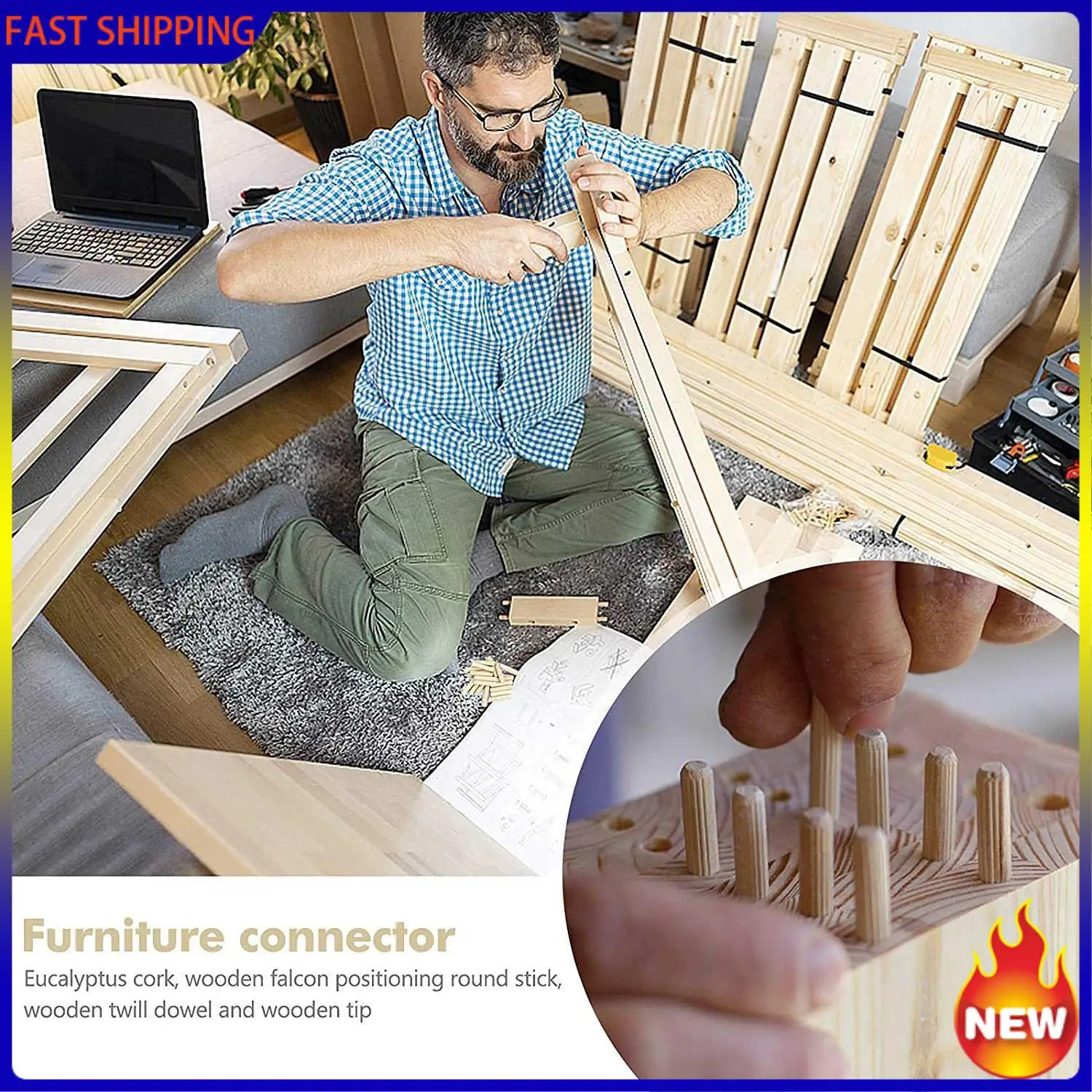 Hot Trend-400Pcs Wooden Dowels Assorted, 6Mm 8Mm 10Mm Wood Plugs Dowel Rods, Woodwork Pins Tapered For Grooved Fluted, Carpentry
Hot Trend-400Pcs Wooden Dowels Assorted, 6Mm 8Mm 10Mm Wood Plugs Dowel Rods, Woodwork Pins Tapered For Grooved Fluted, Carpentry