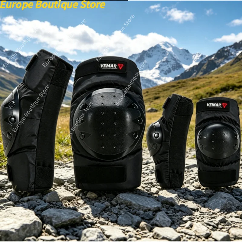 2026 NEW Men Women Off Road Motocross Protective Gear 4Pcs Short Style Knee Elbow Pads Anti Fall Motorcycle Armor Set
2026 NEW Men Women Off Road Motocross Protective Gear 4Pcs Short Style Knee Elbow Pads Anti Fall Motorcycle Armor Set