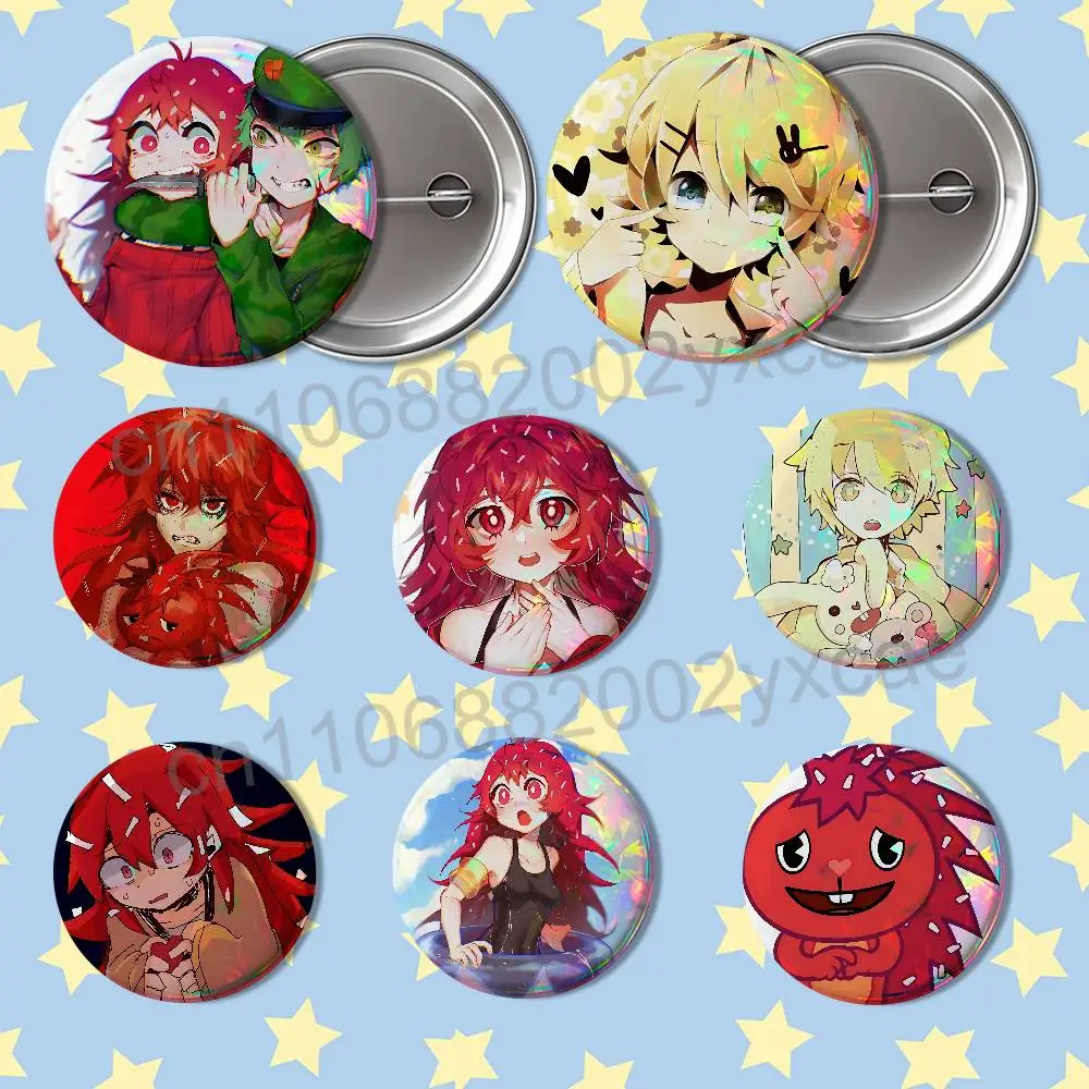 Red Flaky Cuddles HTF HD Print Round Lapel Pins Pretty Derby 2 piece set Round Display Brooches Brooch Badges
Red Flaky Cuddles HTF HD Print Round Lapel Pins Pretty Derby 2 piece set Round Display Brooches Brooch Badges