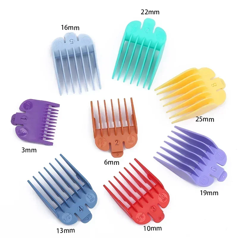8Pcs/Set Universal Hair Clipper Limit Comb Guide With Storage Base Barber Replacement Personal Care Beard Cut Tools Accessories
8Pcs/Set Universal Hair Clipper Limit Comb Guide With Storage Base Barber Replacement Personal Care Beard Cut Tools Accessories