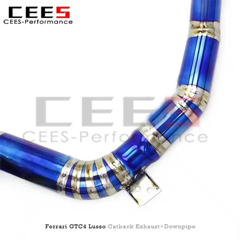 CEES High-Performance SS304 Valvetronic Catback Exhaust for Ferrari GTC4 Lusso/Lusso T 2016-2023
CEES High-Performance SS304 Valvetronic Catback Exhaust for Ferrari GTC4 Lusso/Lusso T 2016-2023