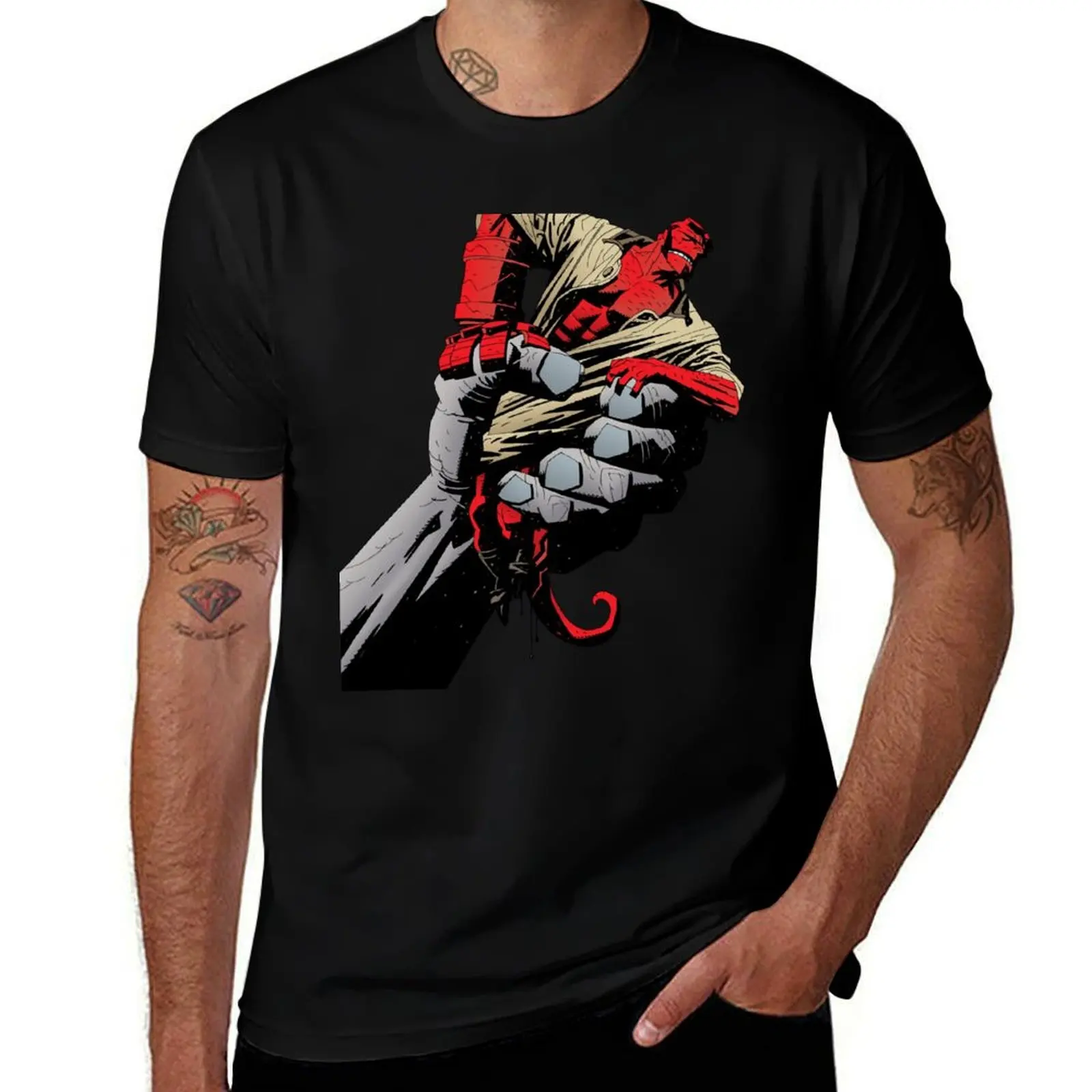 hellboy, trapped, hand, giant, red, dark horse, mike mignola, comic, hell, devil T-Shirt
hellboy, trapped, hand, giant, red, dark horse, mike mignola, comic, hell, devil T-Shirt