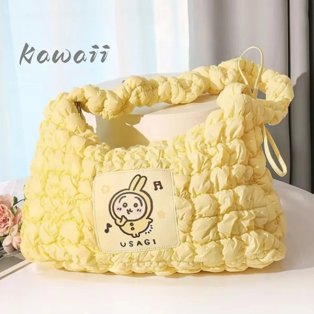 Japanese chiikawa kaijiwa fold cloud bag large capacity one-shoulder handbag bubble armpit purses and handbags bags for women
Japanese chiikawa kaijiwa fold cloud bag large capacity one-shoulder handbag bubble armpit purses and handbags bags for women