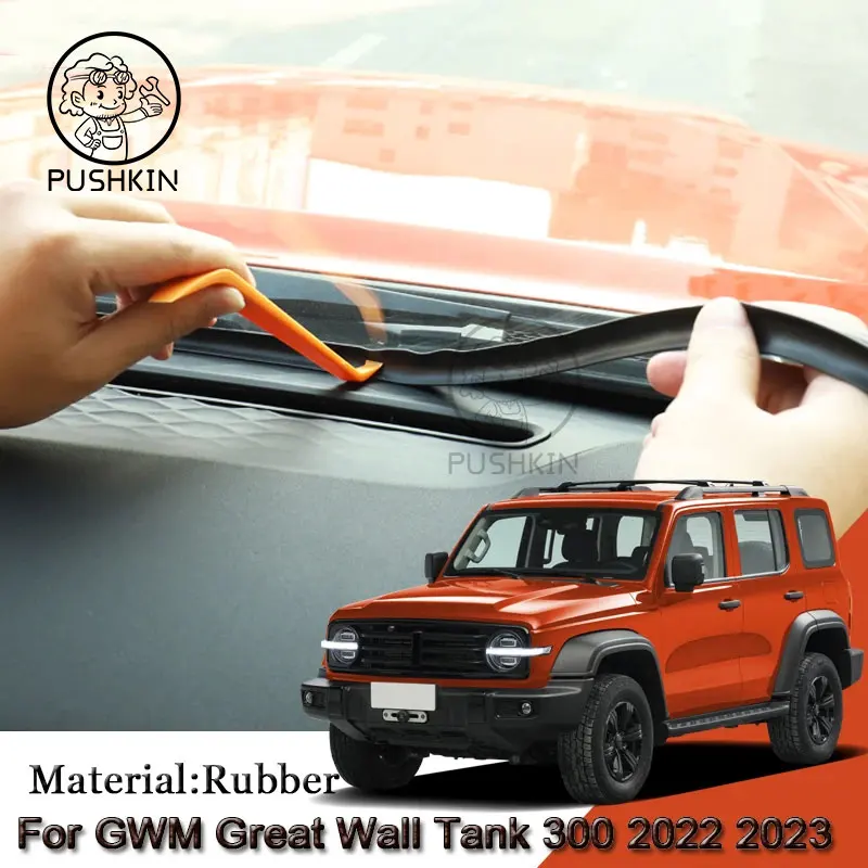 1pcs Fit For GWM Great Wall Tank 300 2024 2023 Rubber Anti-Noise Soundproof Dustproof Car Dashboard Windshield Sealing Strip
1pcs Fit For GWM Great Wall Tank 300 2024 2023 Rubber Anti-Noise Soundproof Dustproof Car Dashboard Windshield Sealing Strip