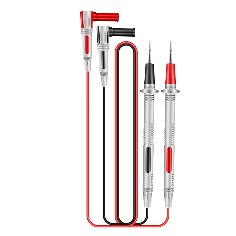 1Pair Multimeter Test Leads 1000V 20a Tinned Copper Core Silicone Wire Stainless Steel Nib Multi Meter Probe Replacement
1Pair Multimeter Test Leads 1000V 20a Tinned Copper Core Silicone Wire Stainless Steel Nib Multi Meter Probe Replacement